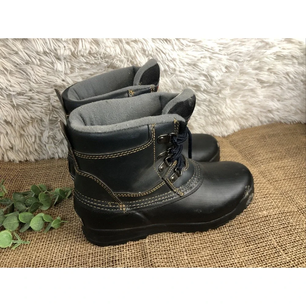 High Sierra Womens Teen Leather Hiking Boots Women's Size 6 Beautiful Condition‎